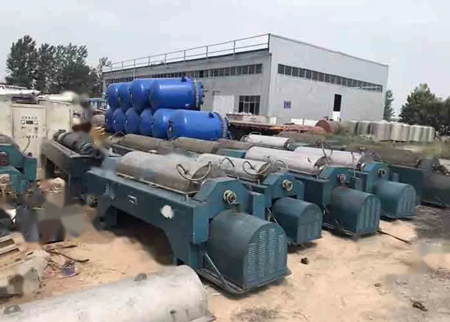 Used decanter centrifuge for wastewater and sludge dewatering — SIGMA Process Equipment