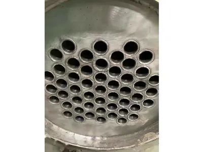 Used shell and tube heat exchanger tube sheet — SIGMA Process Equipment