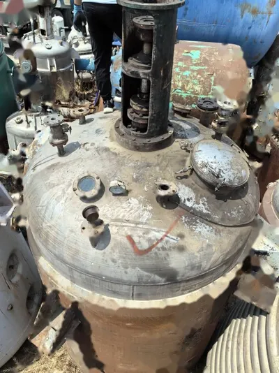 Used Stainless Steel Reactor — SIGMA Process Equipment